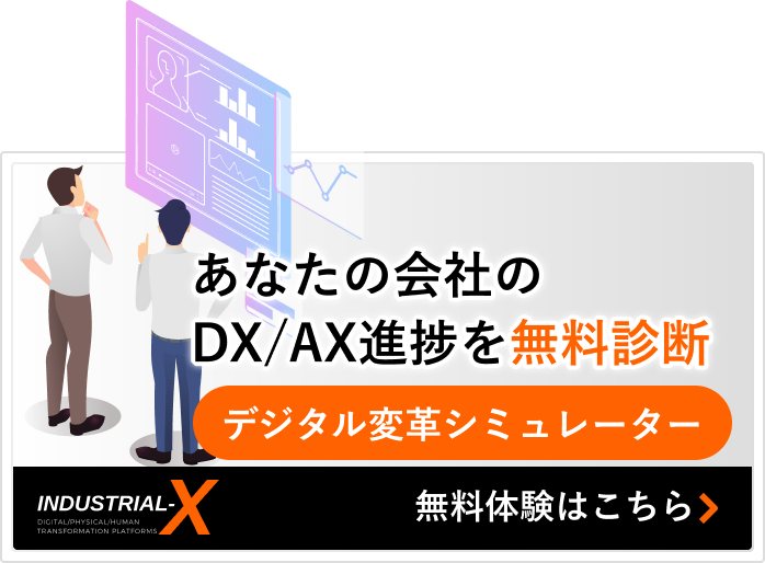 デジタル変革シミュレーター|あなたの会社のDX/AX進捗を無料診断